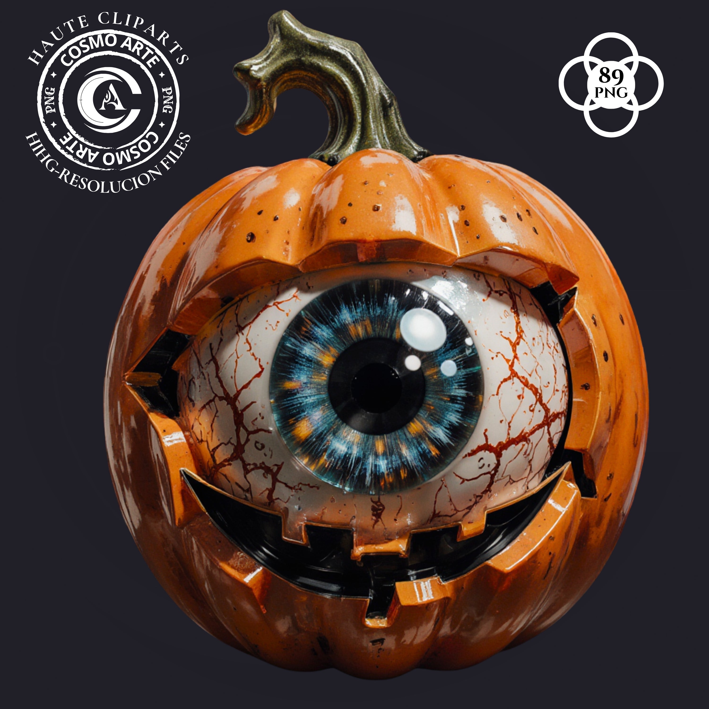 halloween mágico – pack de cliparts encantados en png | alta resolución 300 ppp