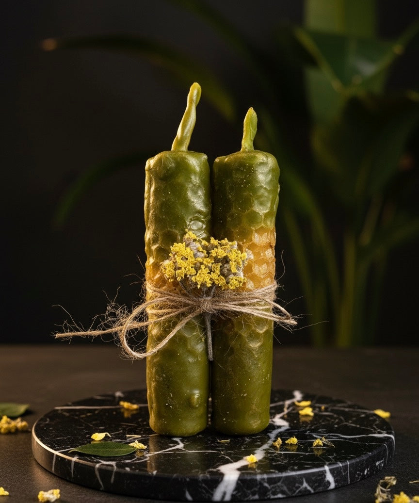 VELA SUSURRO DEL BOSQUE Collage